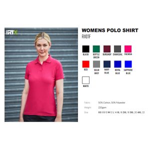 BASOC Womens Polo Shirt